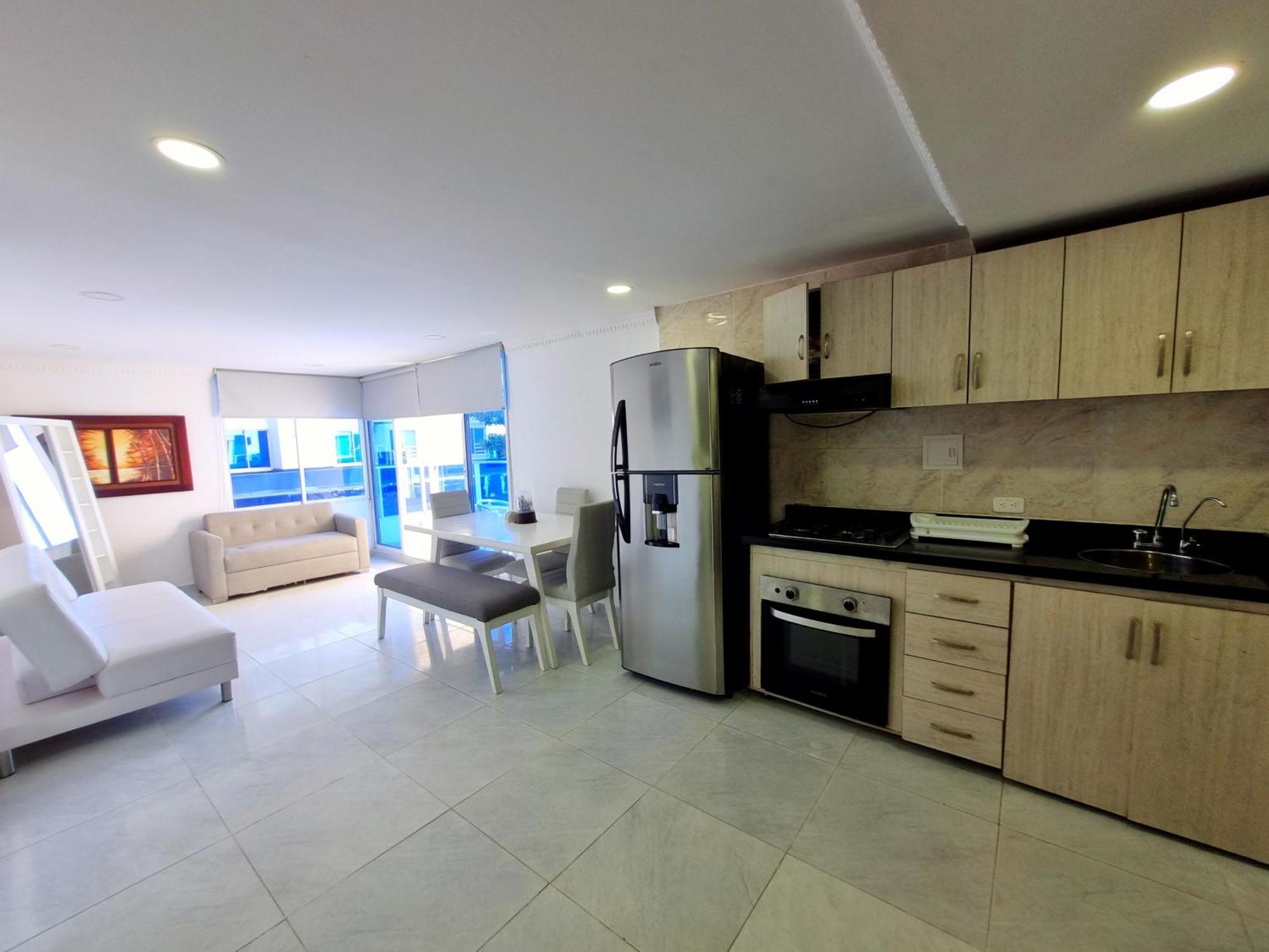 Apartamento De 1 Cuarto Cerca Al Mar Y El Laguito Por Parceros Group Cartagena